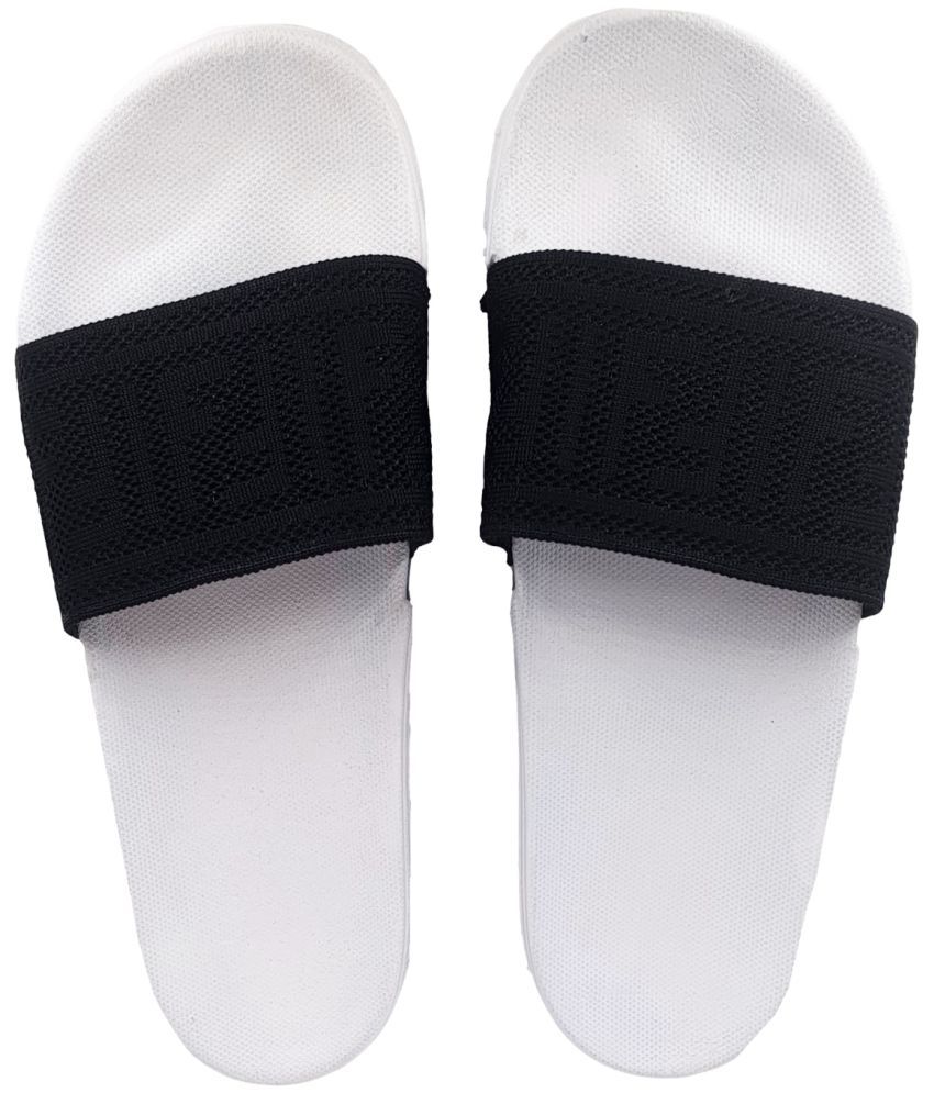     			Pampy Angel - White Men's Slide Flip flop