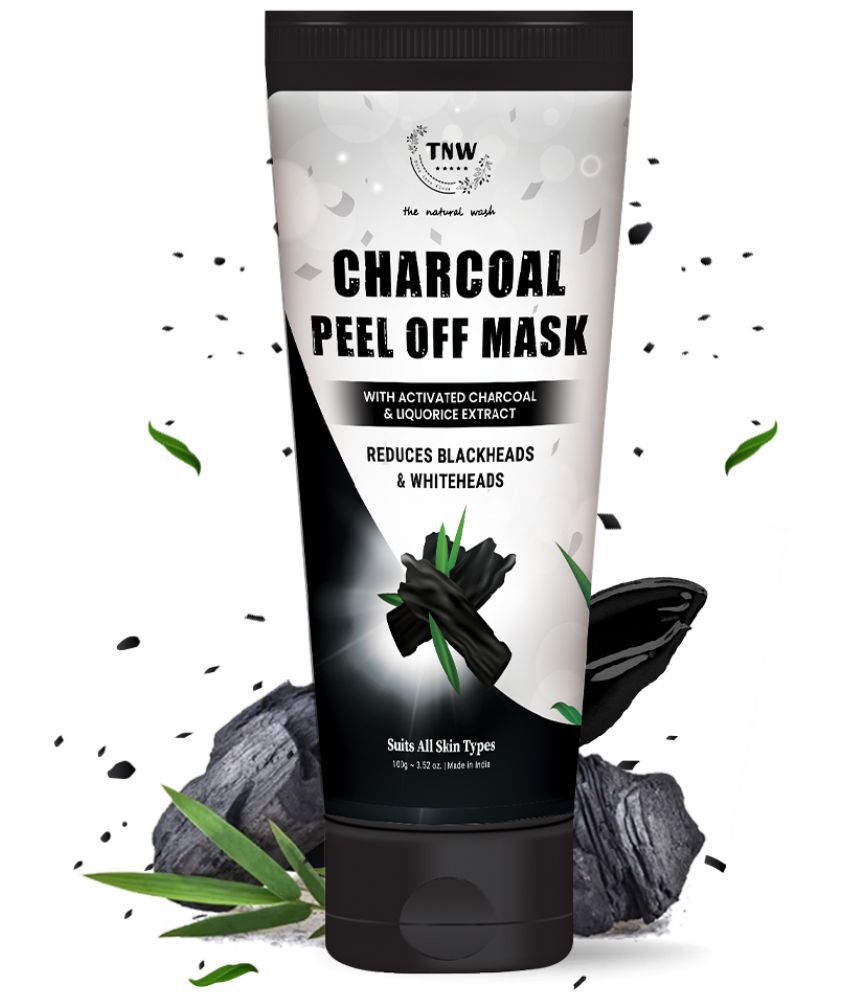     			TNW- The Natural Wash Charcoal Peel Off Mask with Activated Charcoal and Liquorice Extracts, 100g