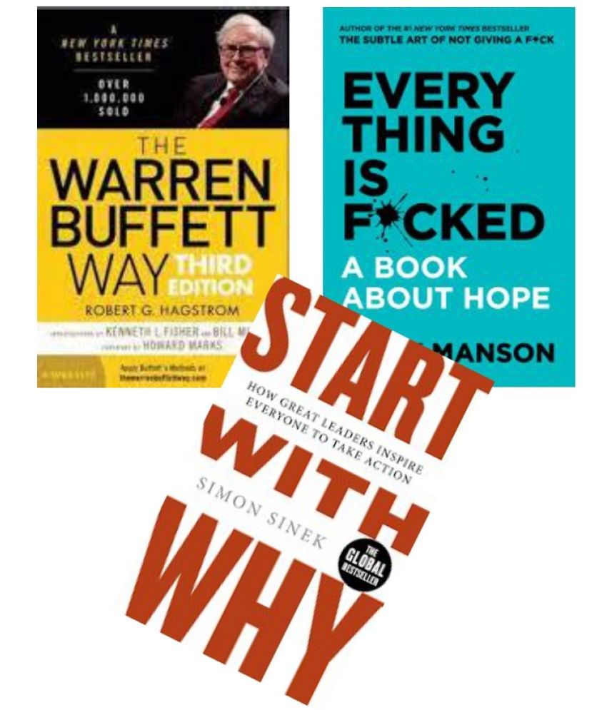     			The Warren Buffett Way + Everything + Start With Why