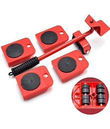 Furniture Lifter Mover Tool Set | Heavy Duty Furniture Shifting Lifting Moving Tool with Wheel Pads for Easy Appliance Furniture Caster Appliance Furniture Caster