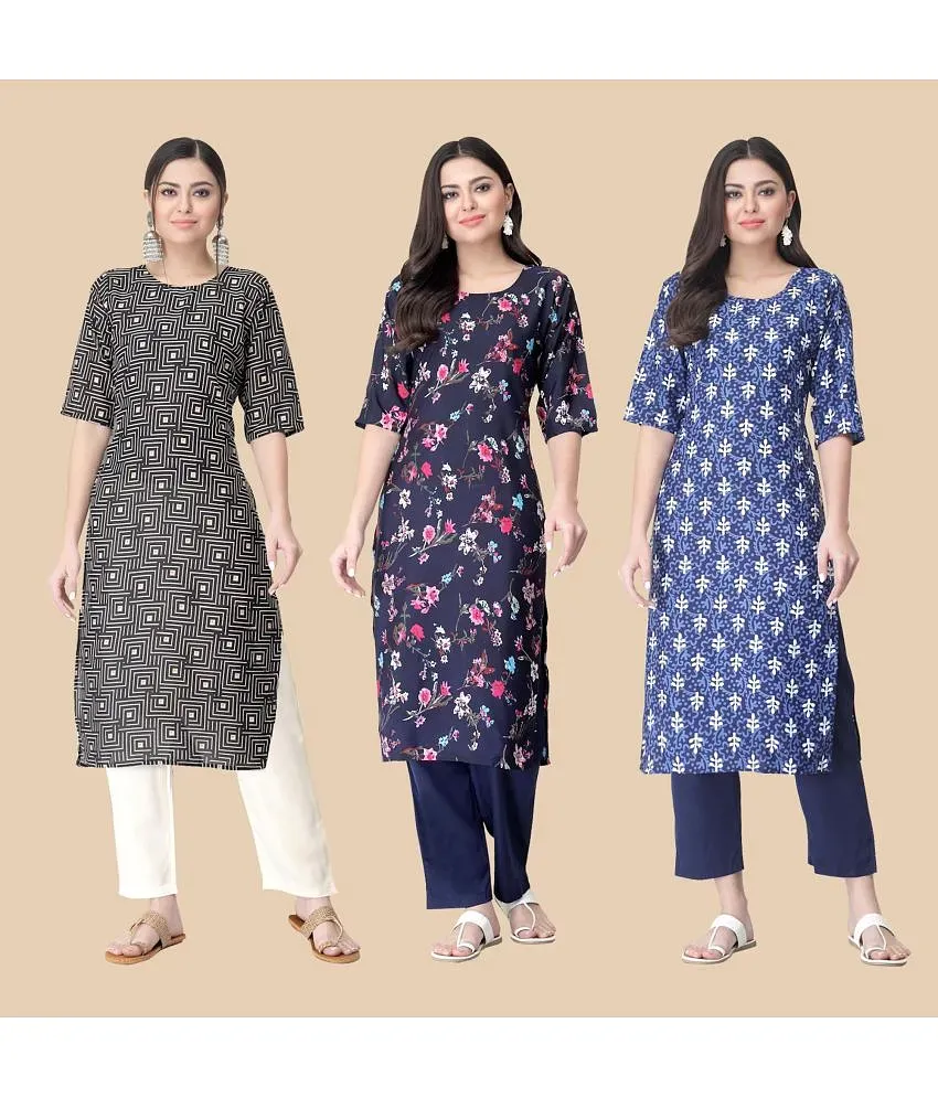 Snapdeal clearance crepe kurtis