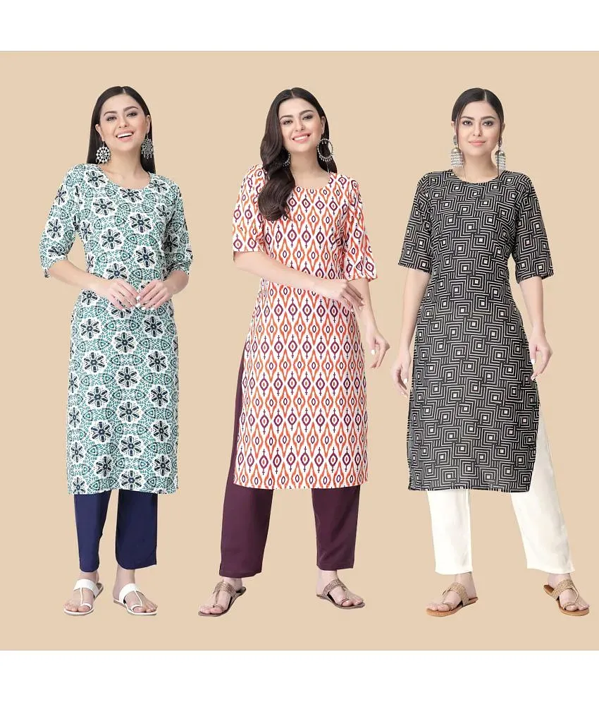 Snapdeal on sale crepe kurtis