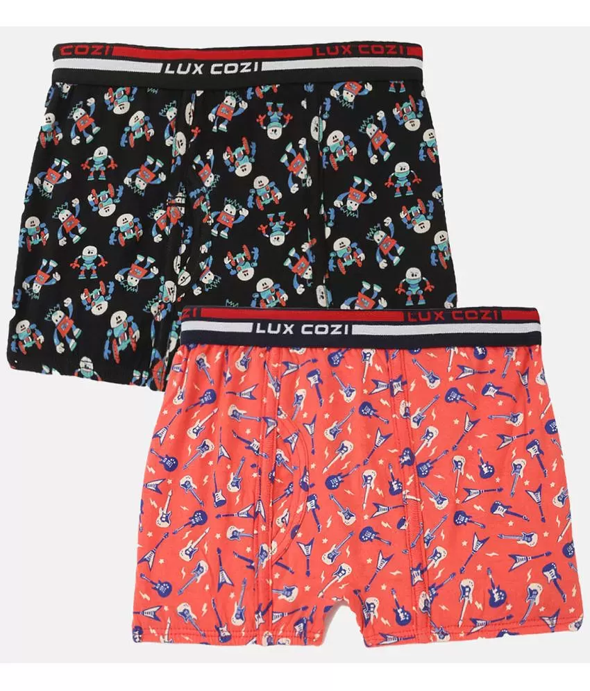 Buy Multicoloured Briefs for Boys by LUX COZI Online