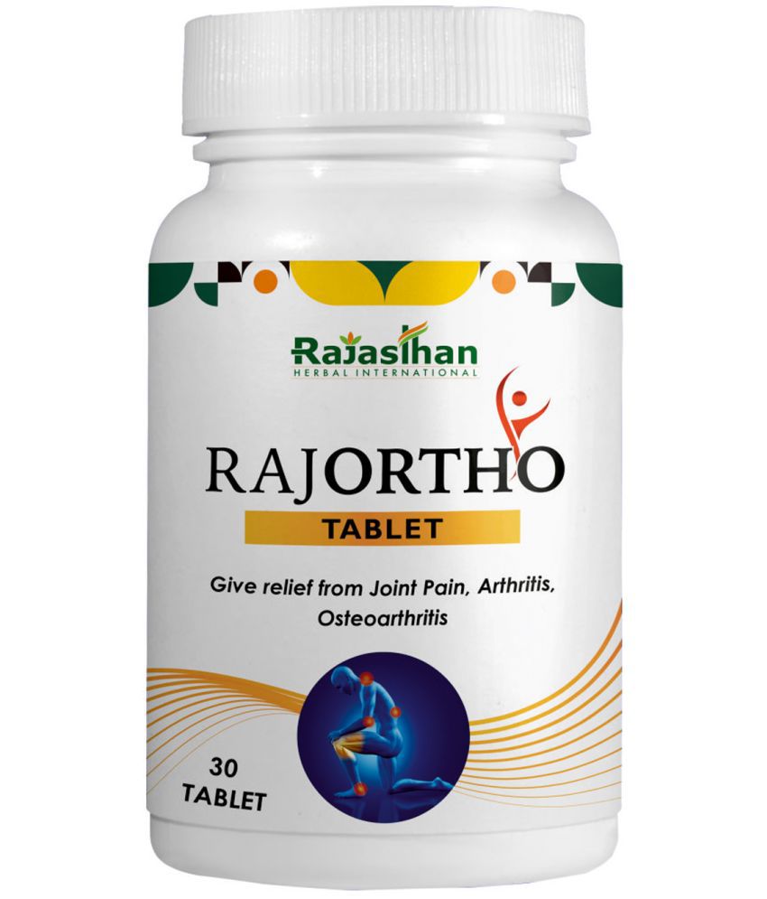     			RAJASTHAN AUSHDHALAYA Rajortho Give Relief From Joints Pain Tablet 30 no.s Pack Of 1