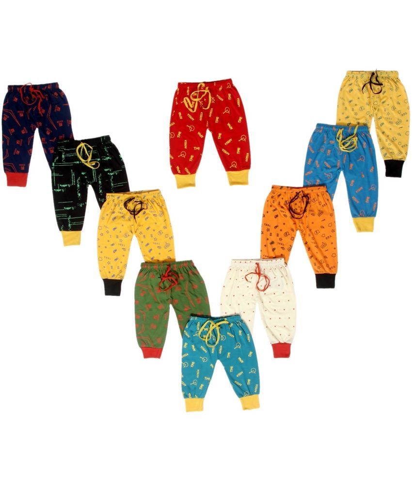     			DIAMOND EXPORTER Pack of 10 Boys Cotton Trackpant ( Multicolor )