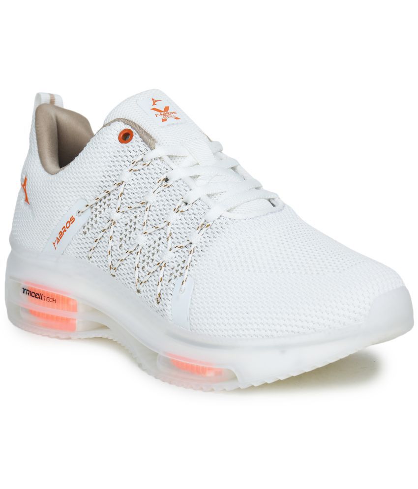     			Abros - SPECTRUM-N White Men's Sports Running Shoes