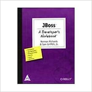     			Jboss A Developer's Notebook ,Year 2005