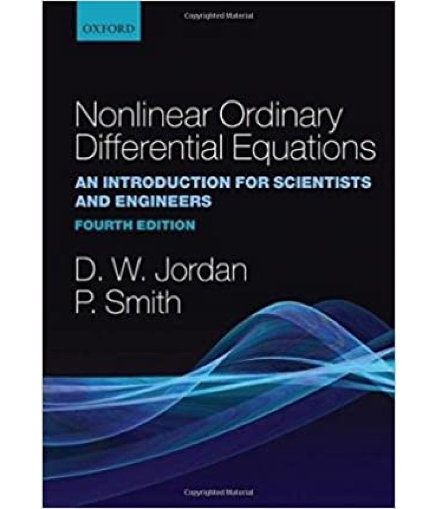     			Nonlinear Ordinary Differential Equations,Year 2007