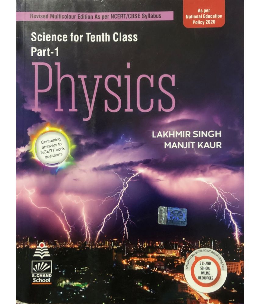    			Science For Tenth Class Part 1 Physics