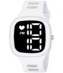 DECLASSE - White Dial Digital Girls Watch ( Pack of 1 )