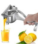 iview kitchenware Aluminium Kitchen Tool Hand Press Juicer with Handle For Pulpy Fruits, (1U)