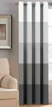 BELLA TRUE Printed Curtain 9 ft Pack of 1 Grey