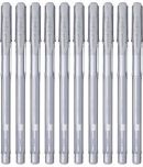 Uni Ball Signo Gel Pen (Pack Of 10, White)