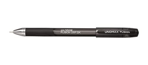     			Unomax Ultron Fusion Grip 3X Black Ball Pen Ball Pen (Pack Of 20, Black)