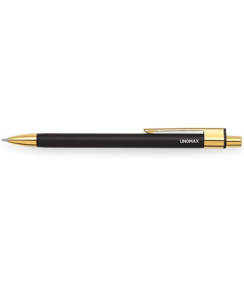     			Unomax Marqee Gold Premium Metal Body Jet Ink Technology Ball Pen (Pack Of 6, Blue)