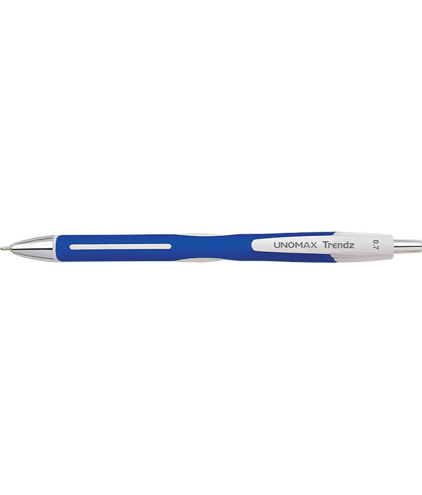     			Unomax Trendz Retractable(Pen Box) Ball Pen (Pack Of 20, Blue)