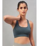 C9 Airwear - Grey Nylon Non Padded Women's Sports Bra ( Pack of 1 )