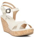 MARC LOIRE - Cream Women's Sandal Heels