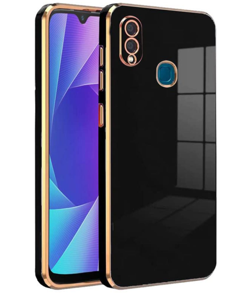     			Bright Traders - Black Silicon Plain Cases Compatible For Vivo Z1 Pro ( Pack of 1 )