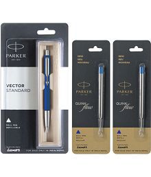 Parker Ball Pen Ball Pen (Pack Of 3, Blue,Blue)