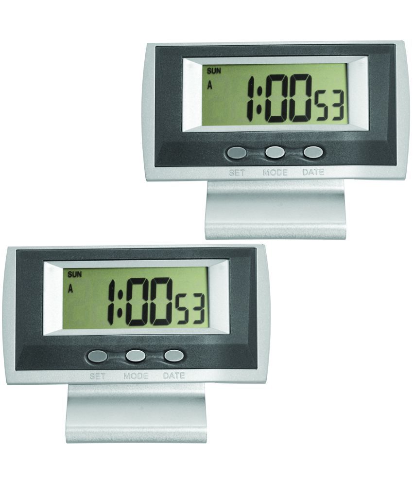     			JMALL Digital Table Alarm Clock - Pack of 2