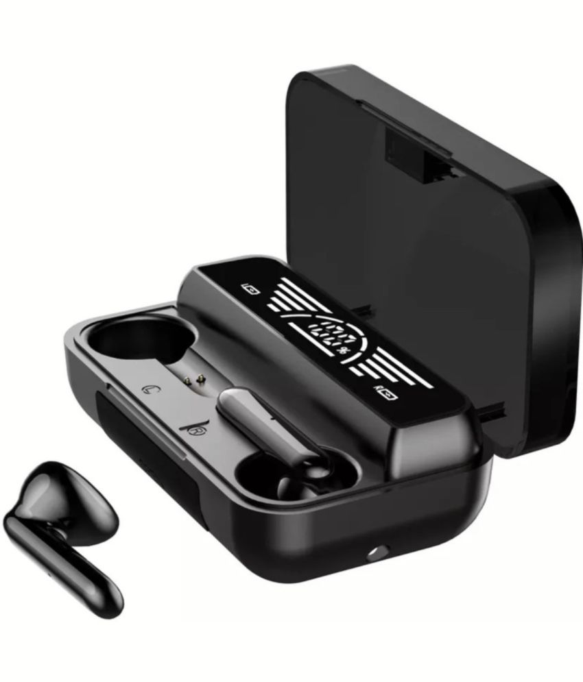     			Neo T3 On Ear True Wireless (TWS) 50 Hours Playback IPX4(Splash & Sweat Proof) Magnetic earpeice -Bluetooth Black