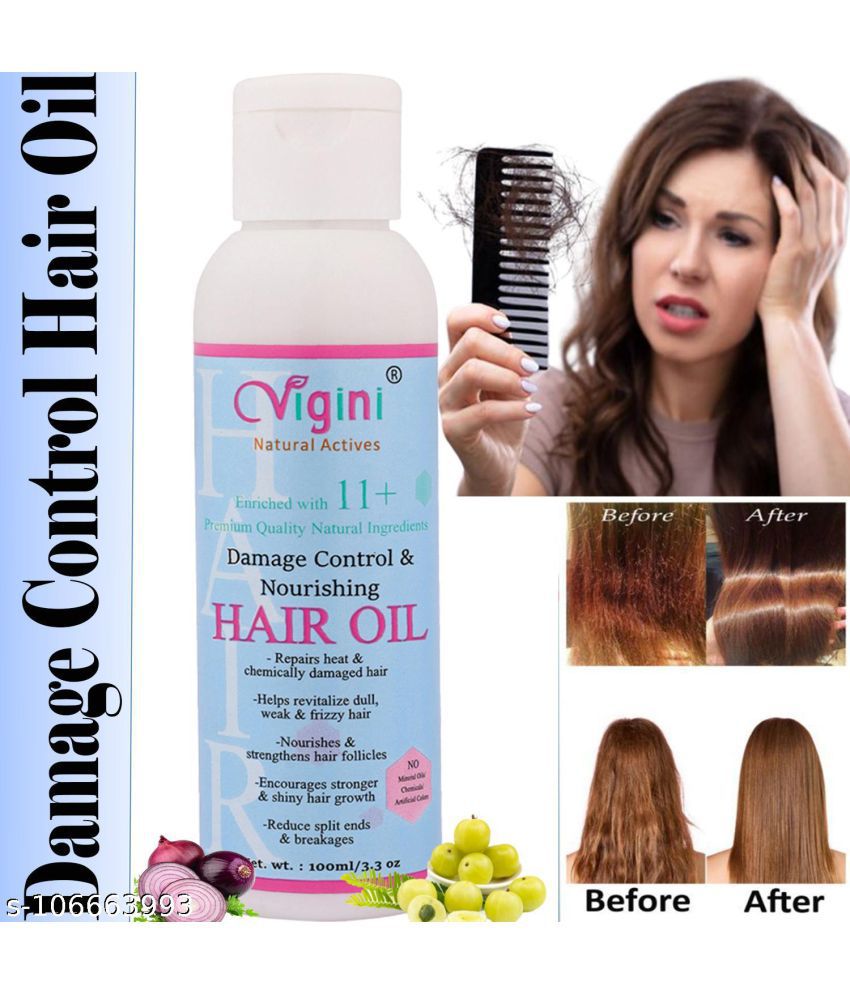     			Vigini Damage Fall Control Regrowth Growth Hair Oil as Hair Conditioner Instant Conditioners 100 mL