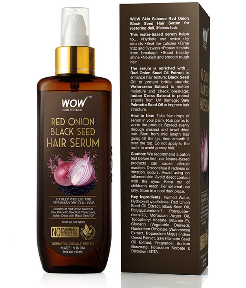     			WOW Skin Science Red Onion Black Seed Hair Serum 100 mL