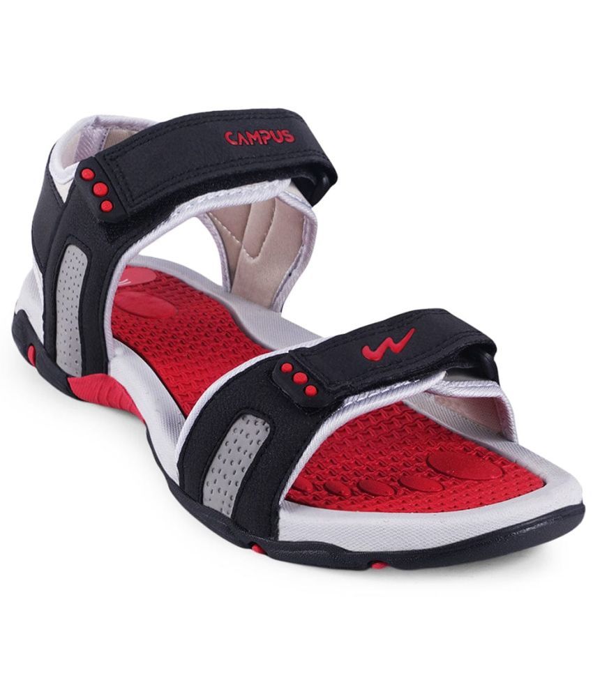     			Campus - Black Men's Sandals