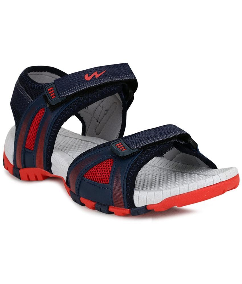     			Campus - Blue Men's Floater Sandals