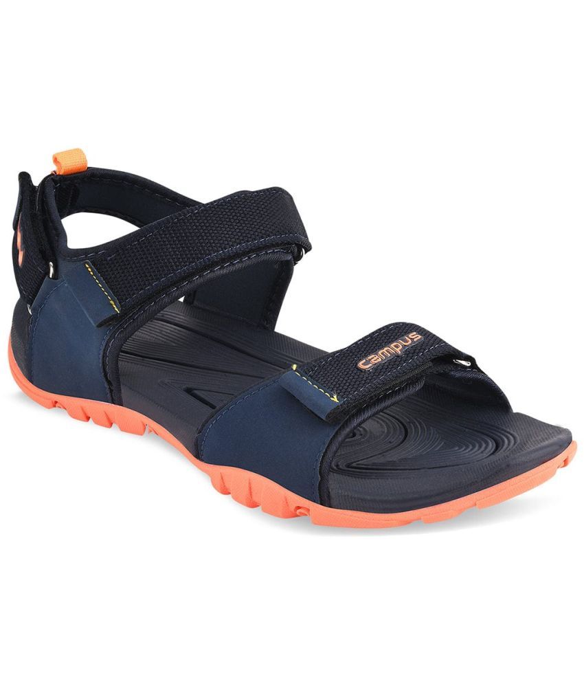     			Campus - Navy Men's Floater Sandals