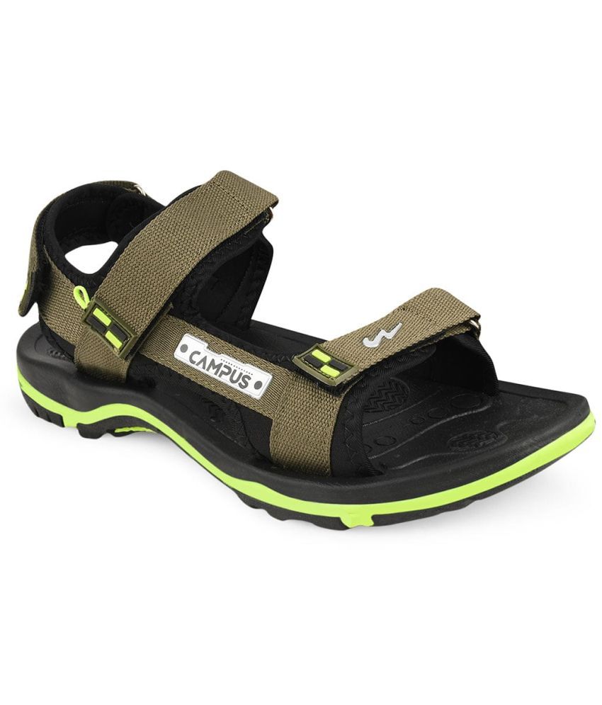     			Campus - OliveGreen Men's Floater Sandals
