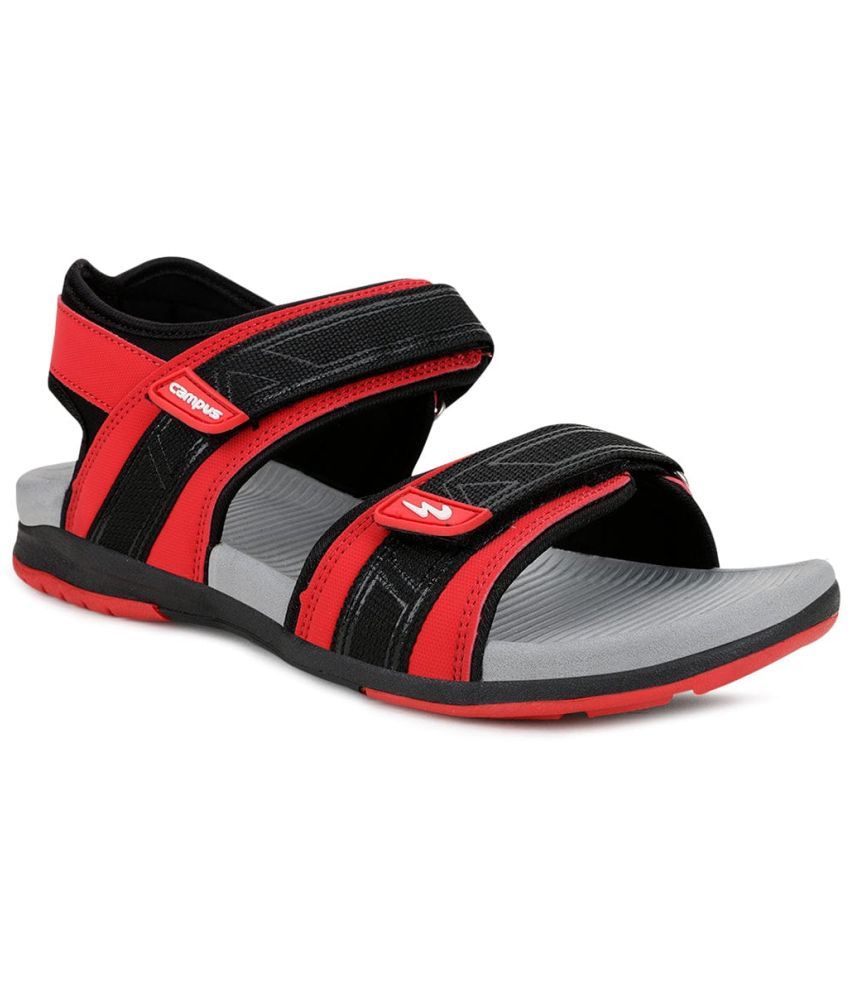     			Campus - Red Men's Sandals