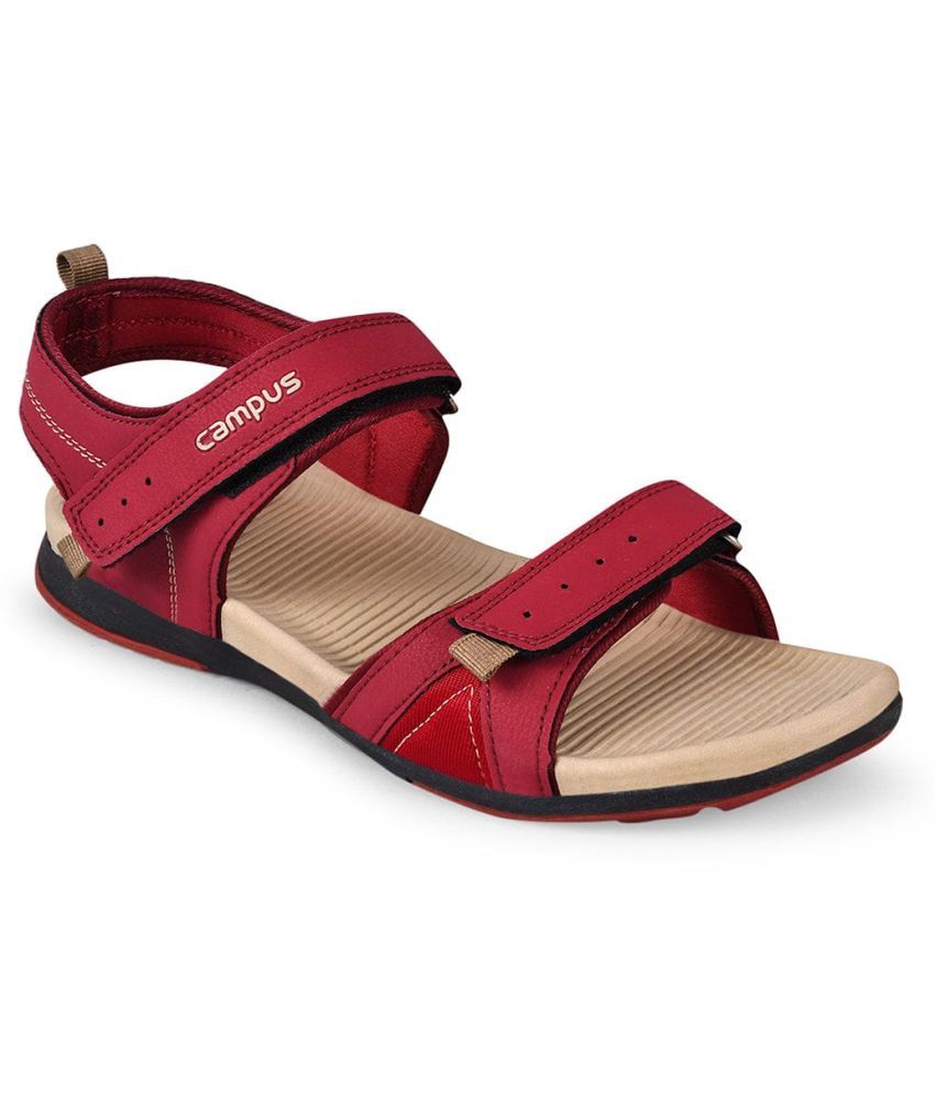     			Campus - Rust Men's Floater Sandals