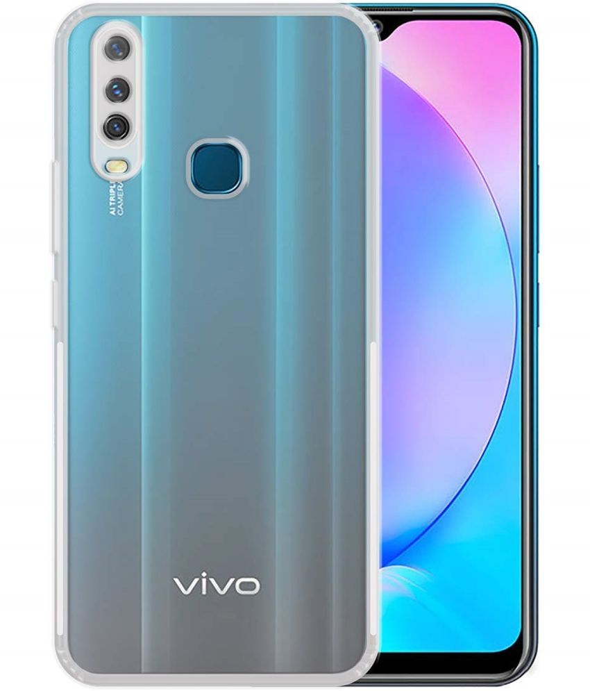     			ZAMN - Transparent Silicon Silicon Soft cases Compatible For Vivo Y19 ( Pack of 1 )