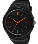 EMPERO - Black PU Analog Men's Watch