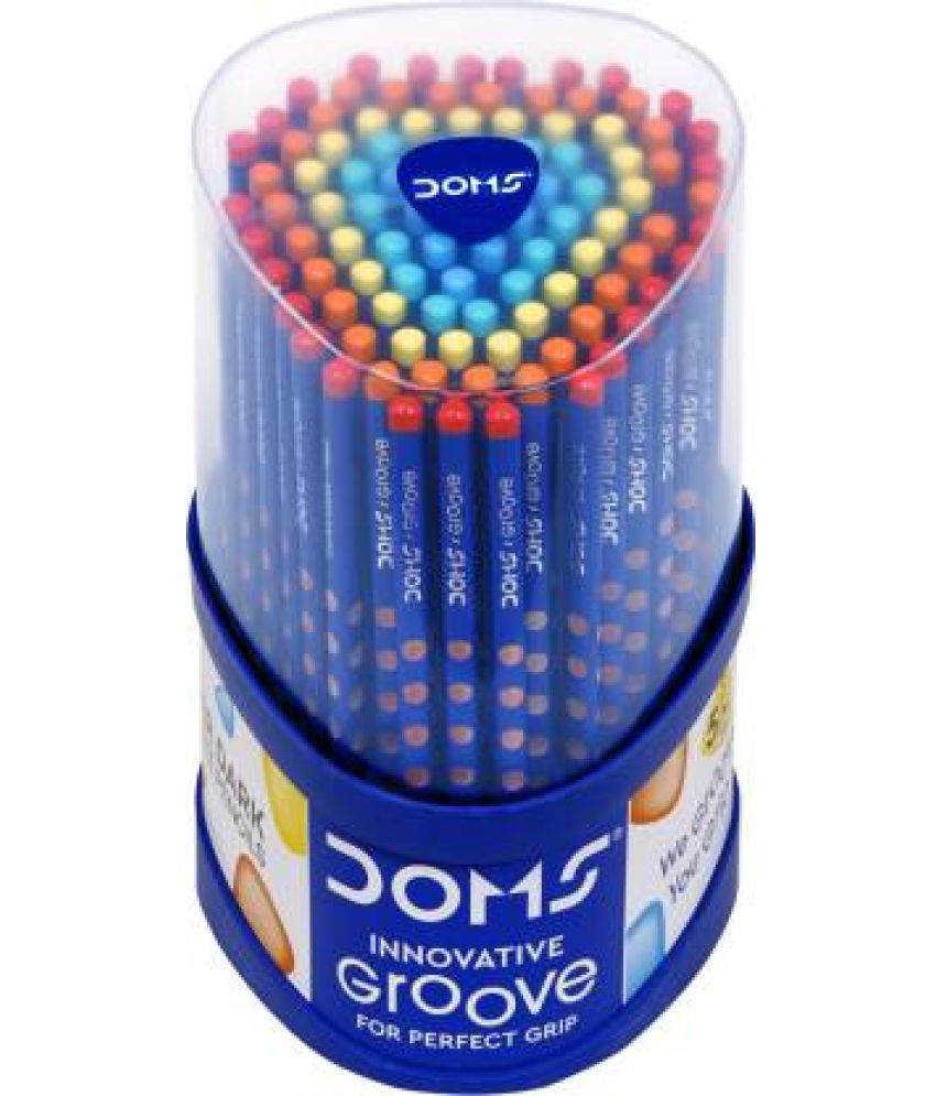     			Doms Groove Pencil 100 Pcs Pack
