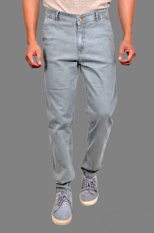     			MOUDLIN - Grey Denim Slim Fit Men's Jeans ( Pack of 1 )