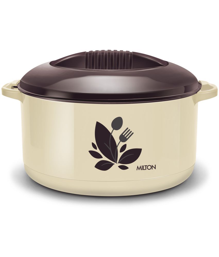     			Milton Orchid 17500 Inner Steel Casserole, 15.5 Litres, Dark Brown | PU Insulated | BPA free |Odour Proof | Food Grade | Easy to Carry | Easy to Store | Ideal For Chapatti | Roti | Curd Maker