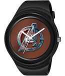 EMPERO - Black PU Analog Men's Watch