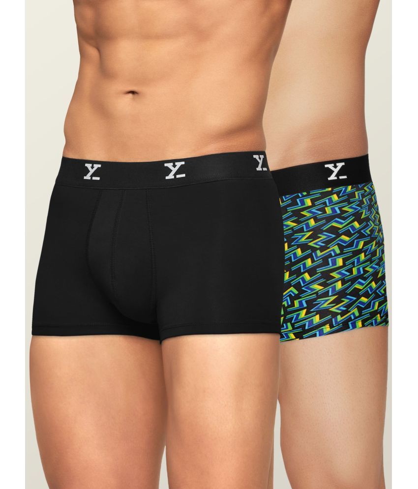     			XYXX Pack of 2 Modal Trunks For Men's ( Multicolor )