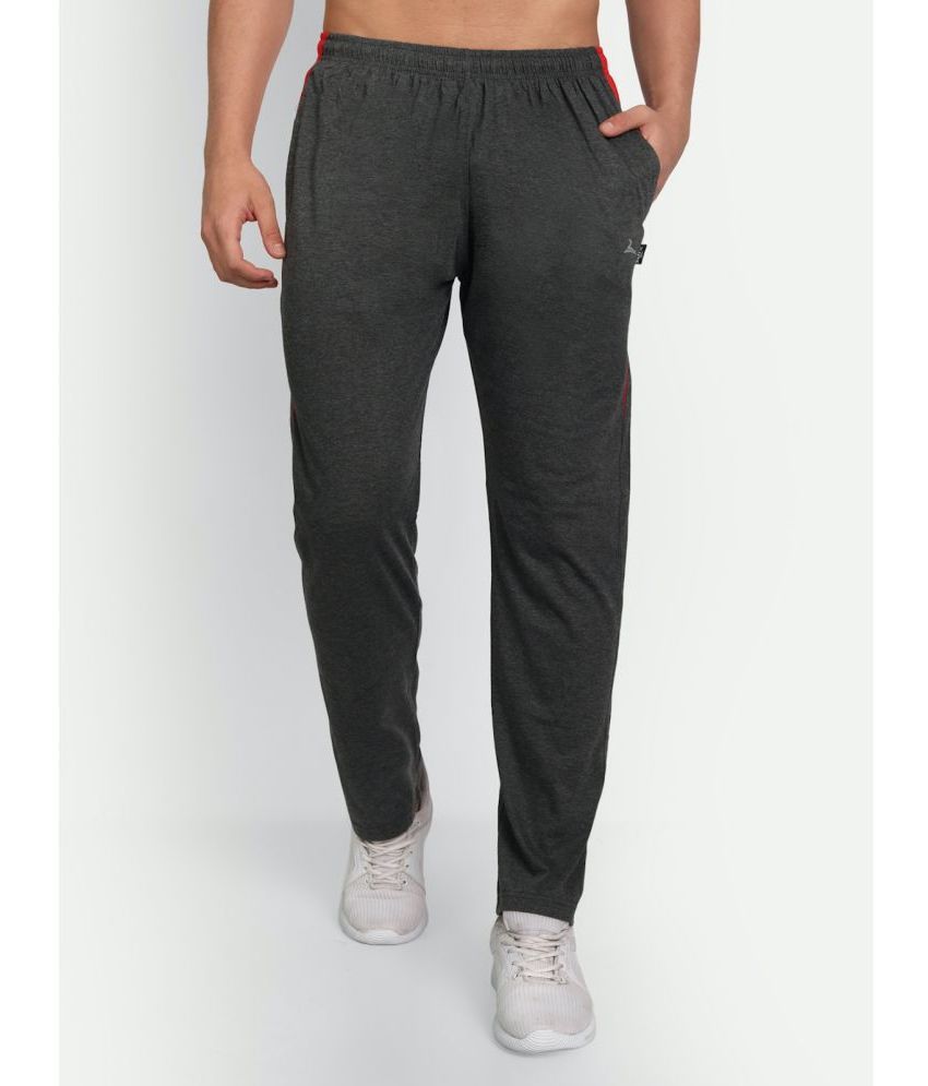     			Zeffit - Charcoal Cotton Blend Men's Trackpants ( Pack of 1 )