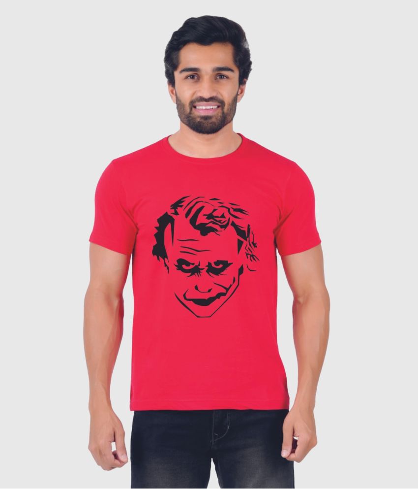     			ferocious - Red Cotton Regular Fit Men's T-Shirt ( Pack of 1 )
