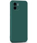 Case Vault Covers - Green Silicon Plain Cases Compatible For Xiaomi Redmi A1 ( Pack of 1 )