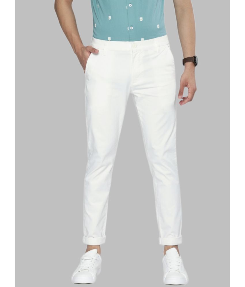     			HALOGEN White Skinny Chinos ( Pack of 1 )