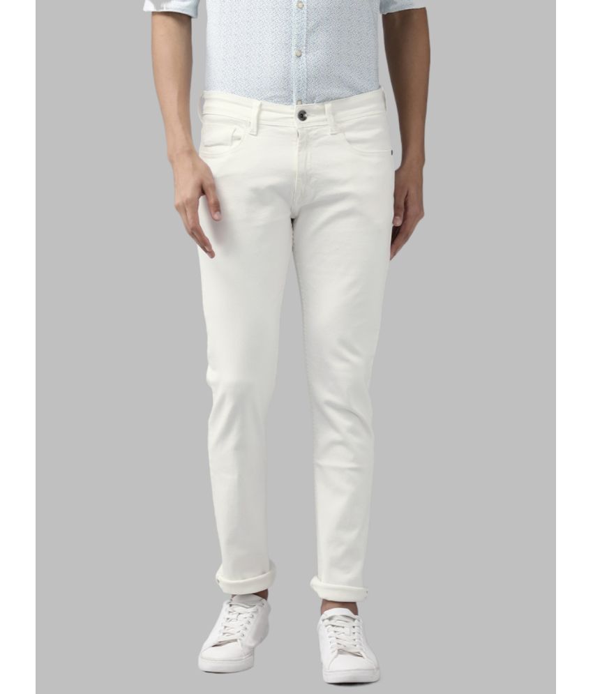     			x20 - White Denim Skinny Fit Men's Jeans ( Pack of 1 )