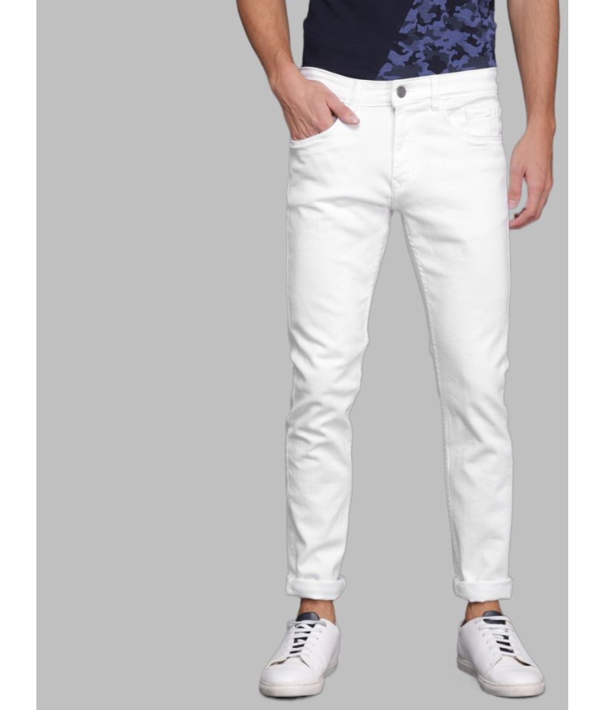     			x20 - White Denim Skinny Fit Men's Jeans ( Pack of 1 )