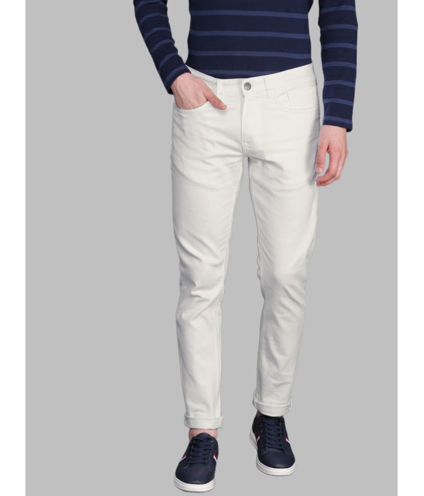     			x20 - White Denim Slim Fit Men's Jeans ( Pack of 1 )