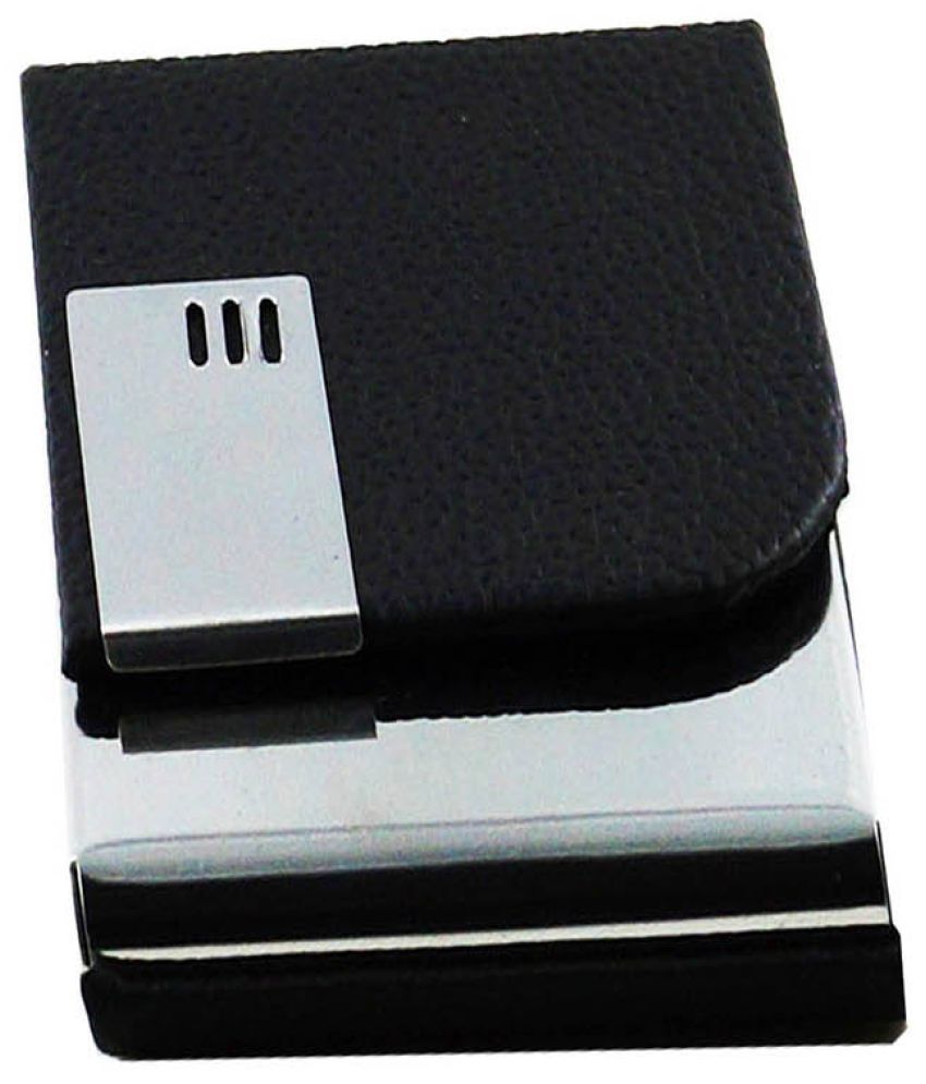     			Auteur - PU Leather Card Holder ( Pack 1 )