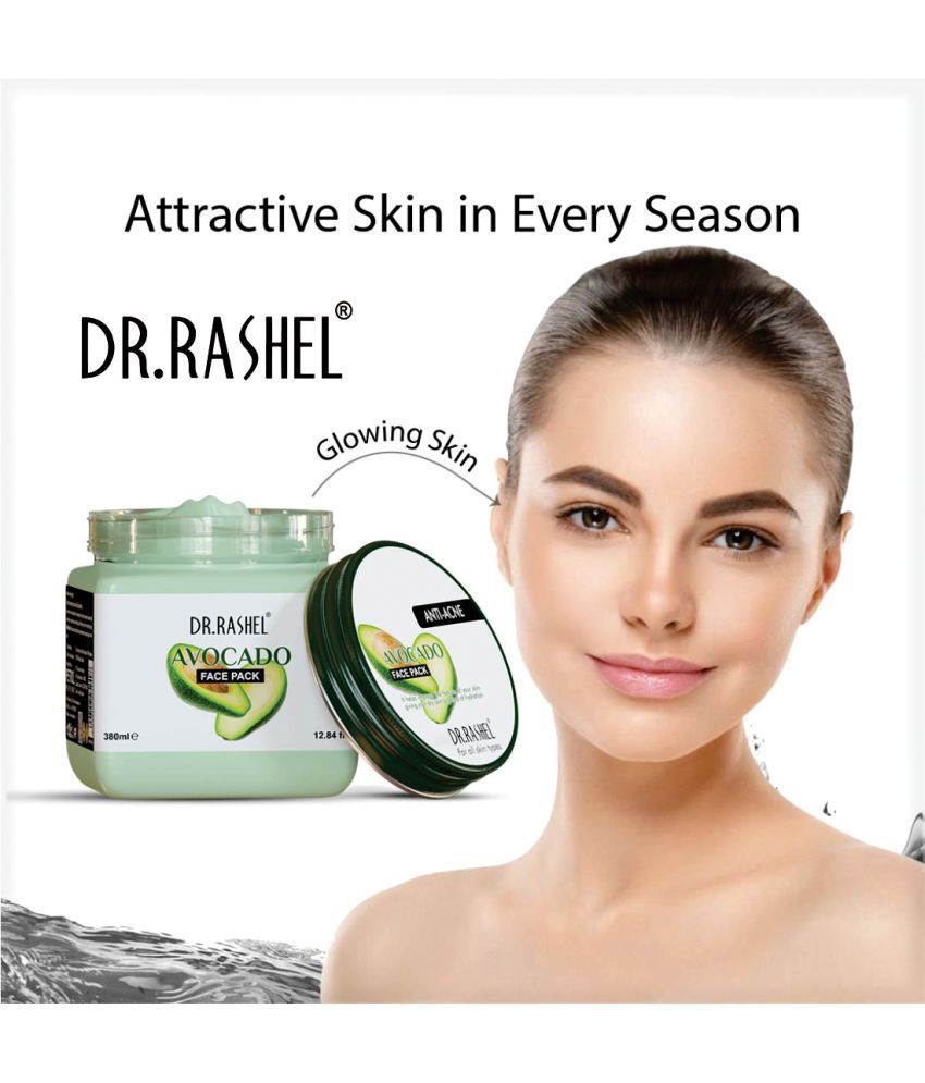 DR.RASHEL Avocado Face Pack For Anti Acne Face Pack For Toning, Nourishing And Improve Skin